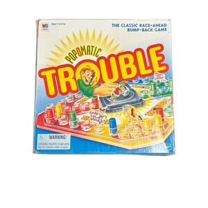 Popomatic Trouble Board Game - 1998 Edition